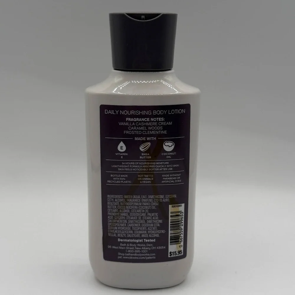 Bath & Body Works Snowflakes & Cashmere Daily Nourishing Body Lotion 8oz 236ml